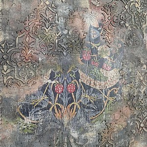 Трафарет - Асатур фрагмент - Фотография интерьере 10