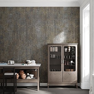 Трафарет - Асатур фрагмент - Фотография интерьере 3