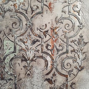 Трафарет - Асатур фрагмент - Фотография интерьере 15