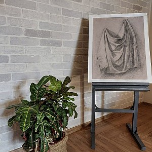 Трафарет - Кирпичи - Фотография интерьере 4