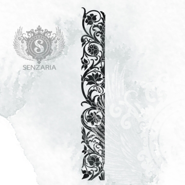 Трафарет - Сады Семирамиды половинка