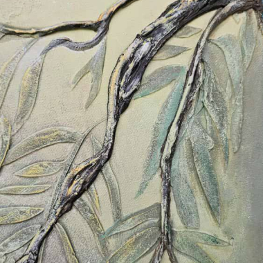 Мастер-класс - Многослойное панно Павлин